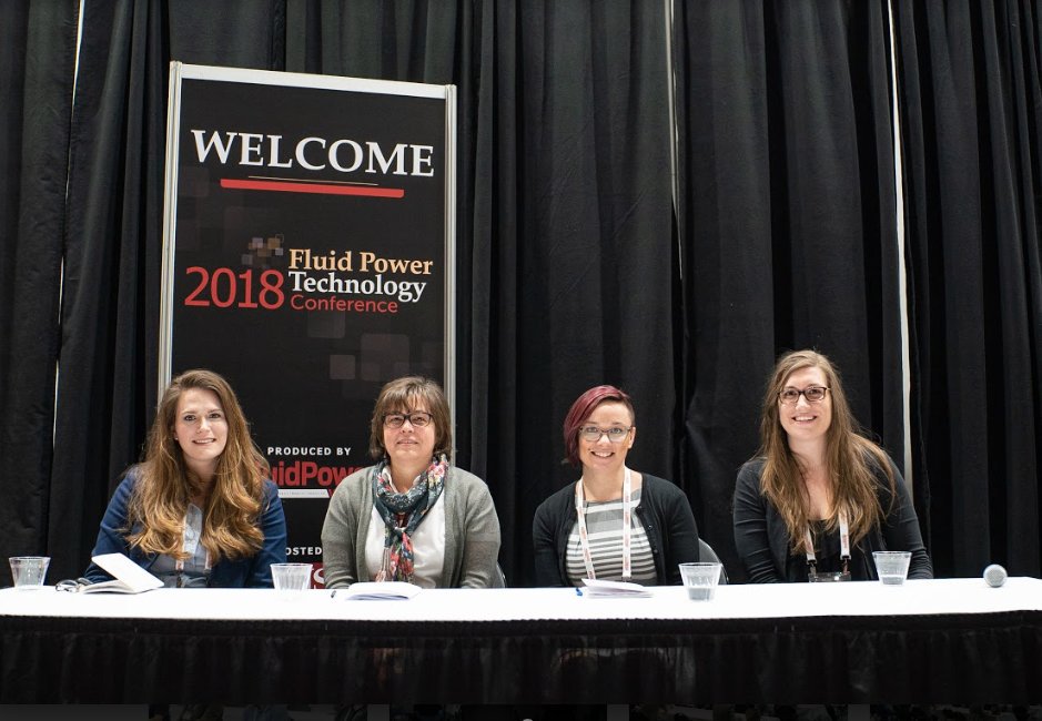 women in fluid power panel FPTC 2018