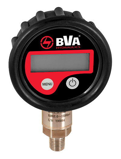 BVA hydraulic digital pressure gauge