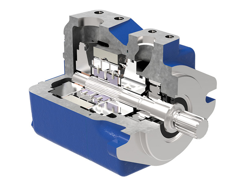 Eaton-EH009062---VSQ-cutaway-hydrauli hydraulic vane pump troubleshooting