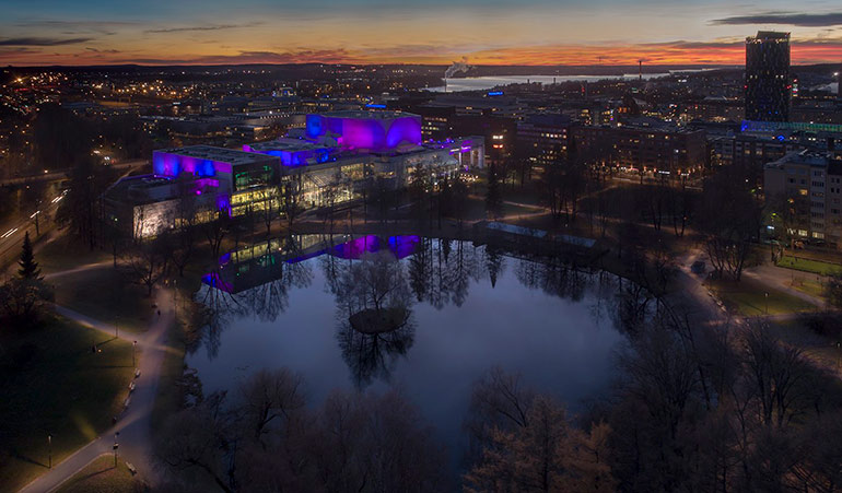 Tampere Hall, image courtesy of Mikko Valtonen