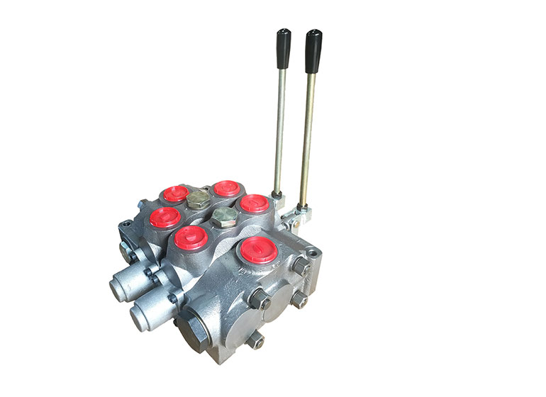 MCD25 series is a manual sectional directional control valve with nominal flow of 380L/min and operating pressure at 350 bar.