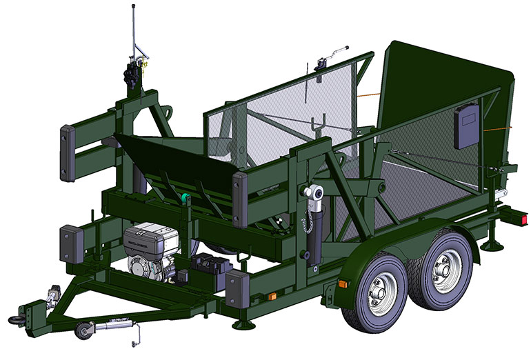 Figure 3. Mobile dock lift. Image courtesy of Machine Elements Inc.