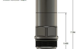 DGD Fluid Power's 2-wire Deutsch connectors for its CFT flow meters.