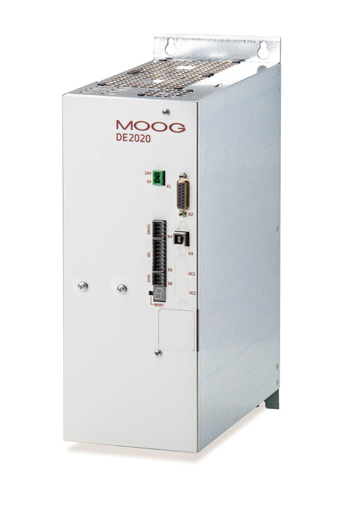 Moog's DE2020 energy management drives