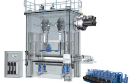 Hydraulic cushion systems in the lead press help produce superior power and control throughout the forming operation.