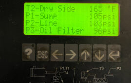 Compressed air fail: Blowdown broken