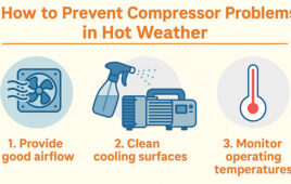 Compressed air fail: Summer compressor problems