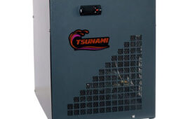 Premium refrigerated compressed air dryers manage industrial plant air