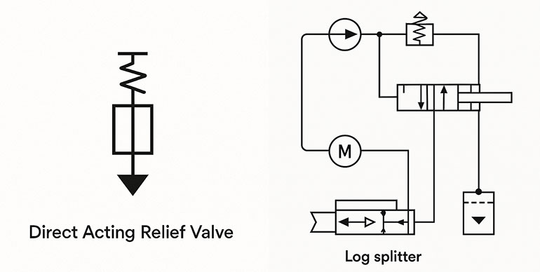 Figure 2. Chatgpt's logsplitter circuit