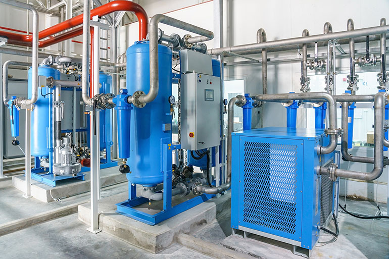 Keep an eye on your compressed air systems and dryer by adding them to your maintenance lists. 