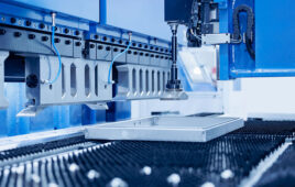Industrial automation can rely on the power of hydraulics, snappiness of pneumatics, and control of electronics for its many tasks.