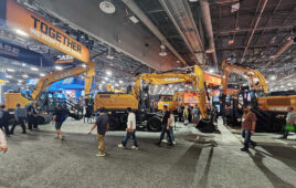 Optimism was high on the CONEXPO/CON-AGG show floor.