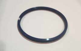 Hallite's 668 twin lip static seal is designed to maximize high groove stability in booth S-82619.