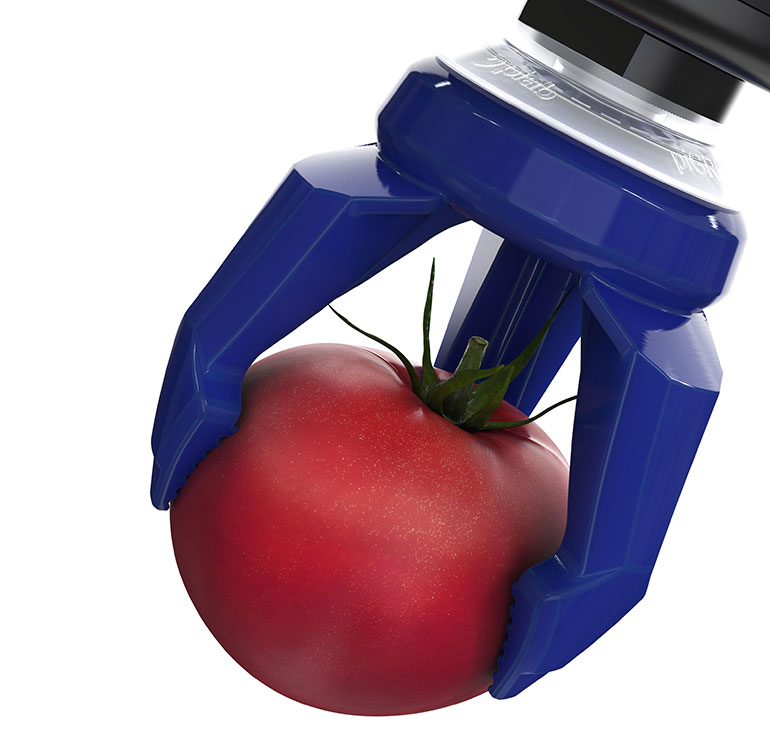 Vacuum solutions, like Piab’s PiSoftGrip, support hygienic and contamination aware design using appropriate materials, smooth surfaces, and components that are easy to clean and inspect. Soft materials also handle delicate foods and packages, preventing crushing and other damage.