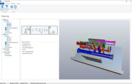 Paro's HydroCam software simplifies hydraulic manifold design. Here, a screenshot shows clamping functions.
