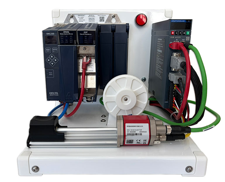 Delta Motion's EtherCAT trainer module