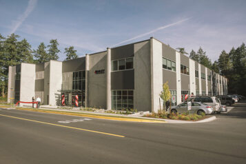 Bailey International's new Electronics Division headquarters in Victoria, British Columbia. Image courtesy of Melanie Orr Photography