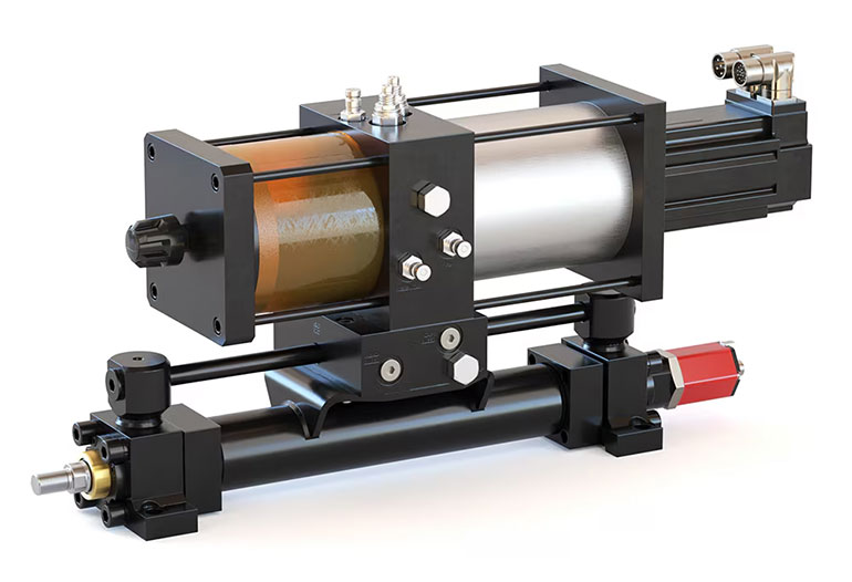Parker Hannifin's HAS 500 Series’ hybrid design combines the controllability of electromechanical actuators with the durability of a traditional hydraulic system in an all-in-one actuation system that eliminates the need for a hydraulic power unit, hoses and valving.