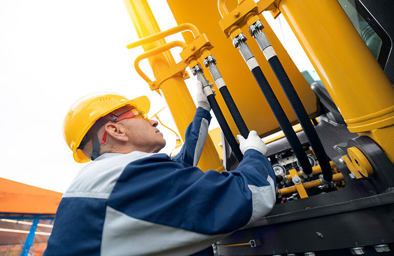 Routine inspections are just one of many necessary steps to ensure fluid power hose safety.