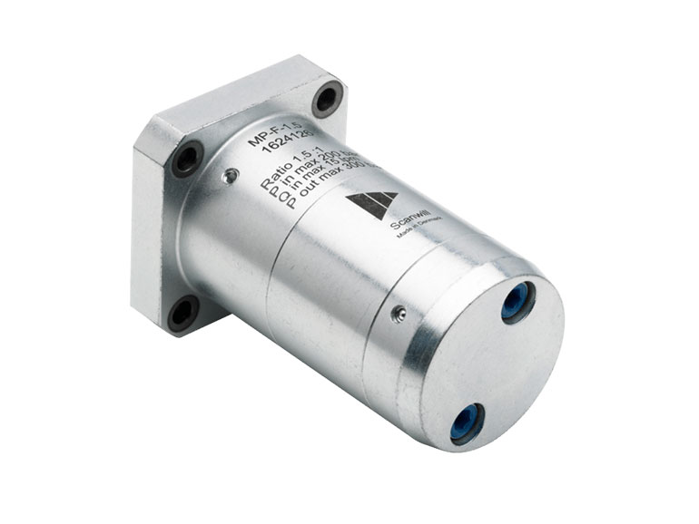 the power packs use model mp-f pressure intensifiers from ScanWill.